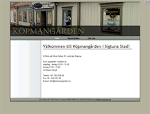 Tablet Screenshot of kopmangarden.se